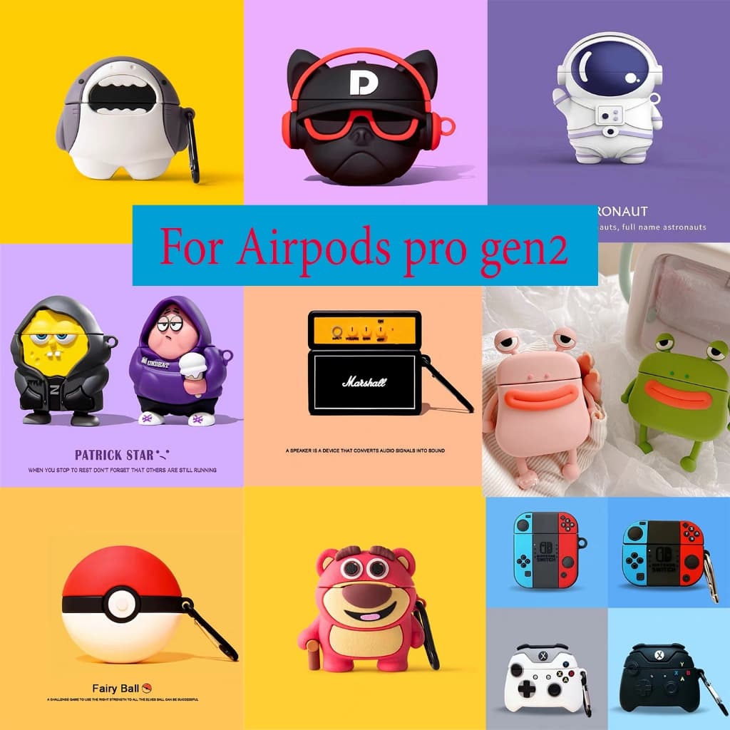 เคสหูฟัง สำหรับ Airpods pro/pro2 ลายสวยมาก รูปที่ 1