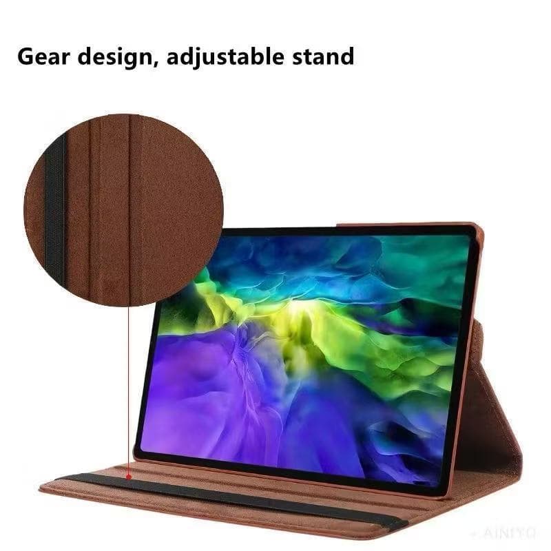 เคสหนังคุณภาพดี หมุนได้ 360 องศา เคส Case Huawei MediaPad T5 เคสกันกระแทก รูปที่ 7