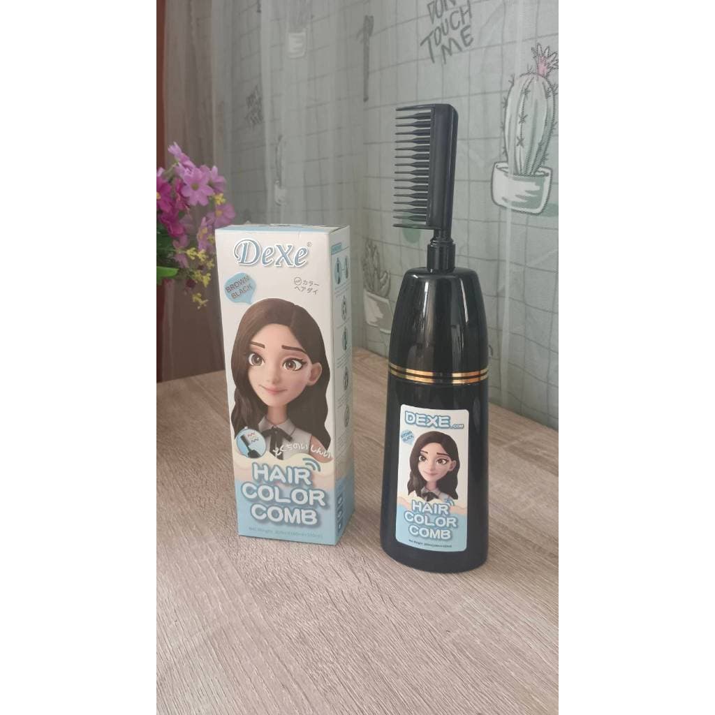 HAIR DYE BRUSH แปรงหวีย้อมผมใช้สระผมเปลี่ยนสีผม ปกปิดเส้นผมขาว รูปที่ 3