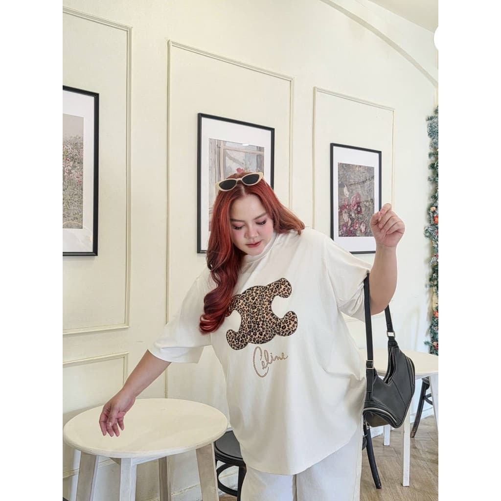 เสื้อคอกลม ติดโลโก้ รีดเพชรงานสวยหรู อก46-70นิ้ว รูปที่ 3