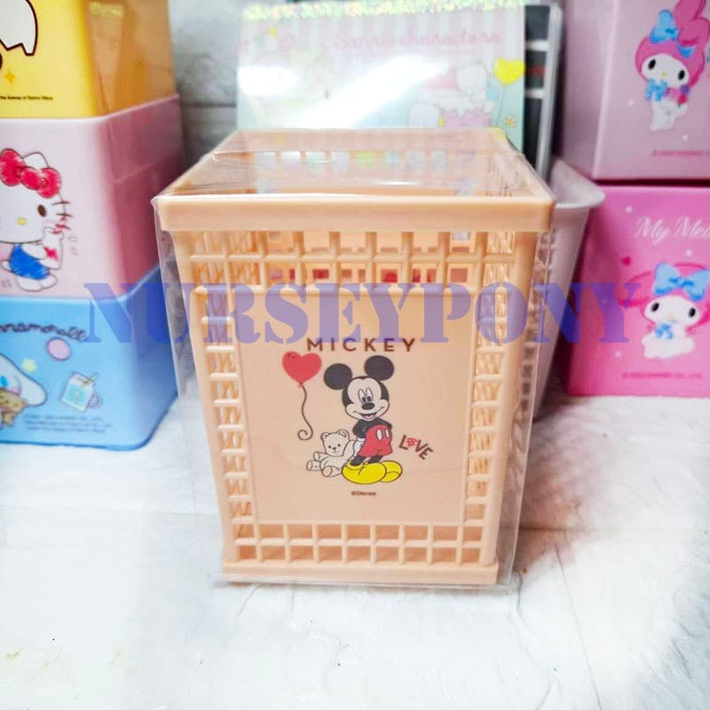 ตะกร้าเหลี่ยมใส่ปากกา Sanrio Disney ลิขสิทธิ์แท้ ถูกที่สุด รูปที่ 6