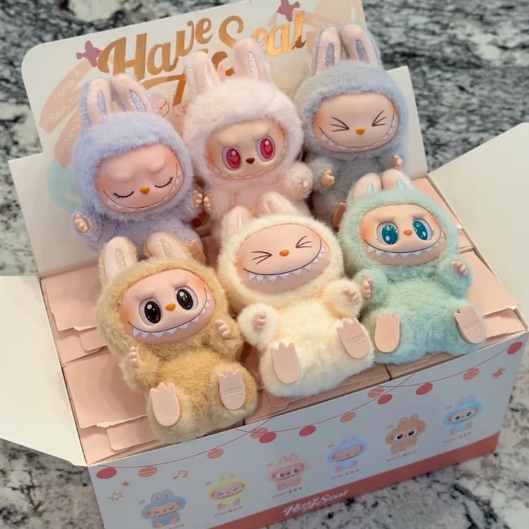 POP MART THE MONSTERS Have a Seat Series Vinyl Plush Blind Box รูปที่ 2