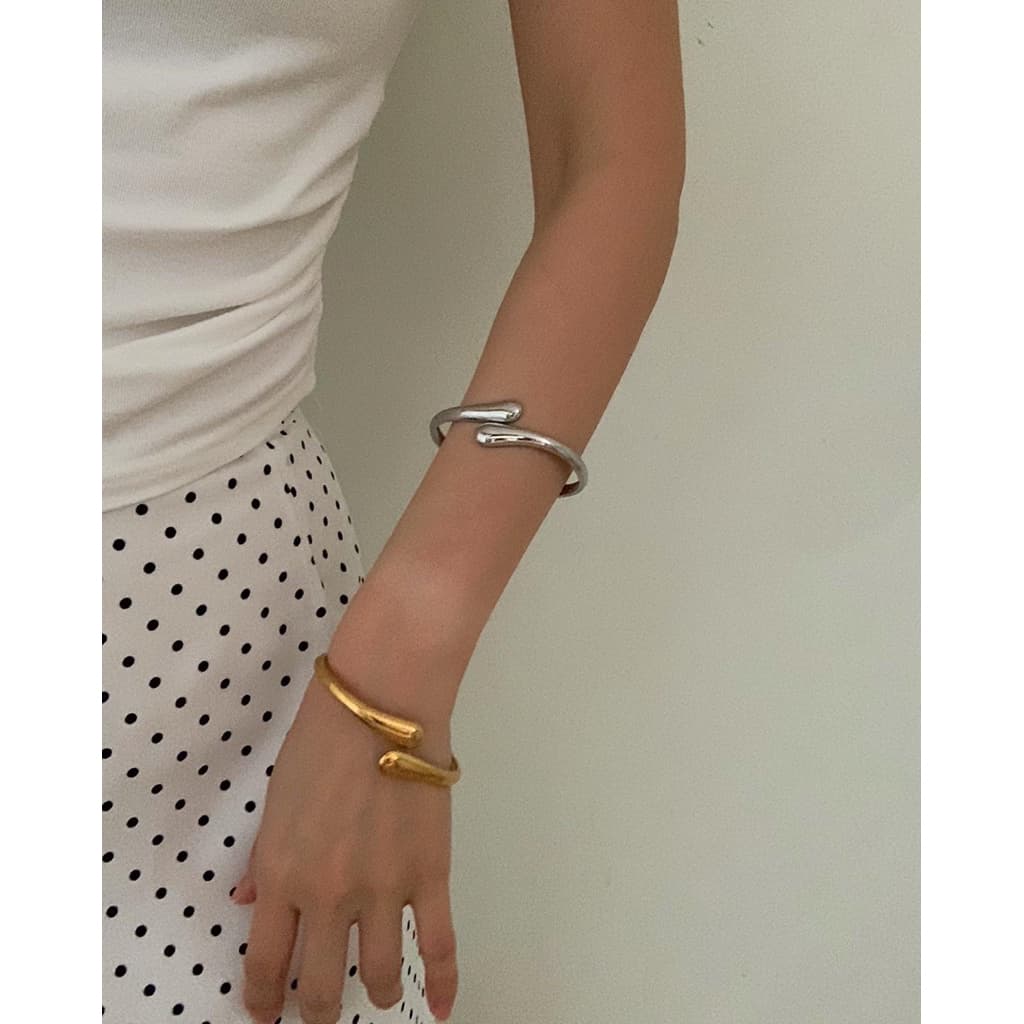 สเตนเลส waterproof, long lasting, nickel free กันน้ำ HER OBJECTIVE_HER DARLENE BRACELET รูปที่ 6