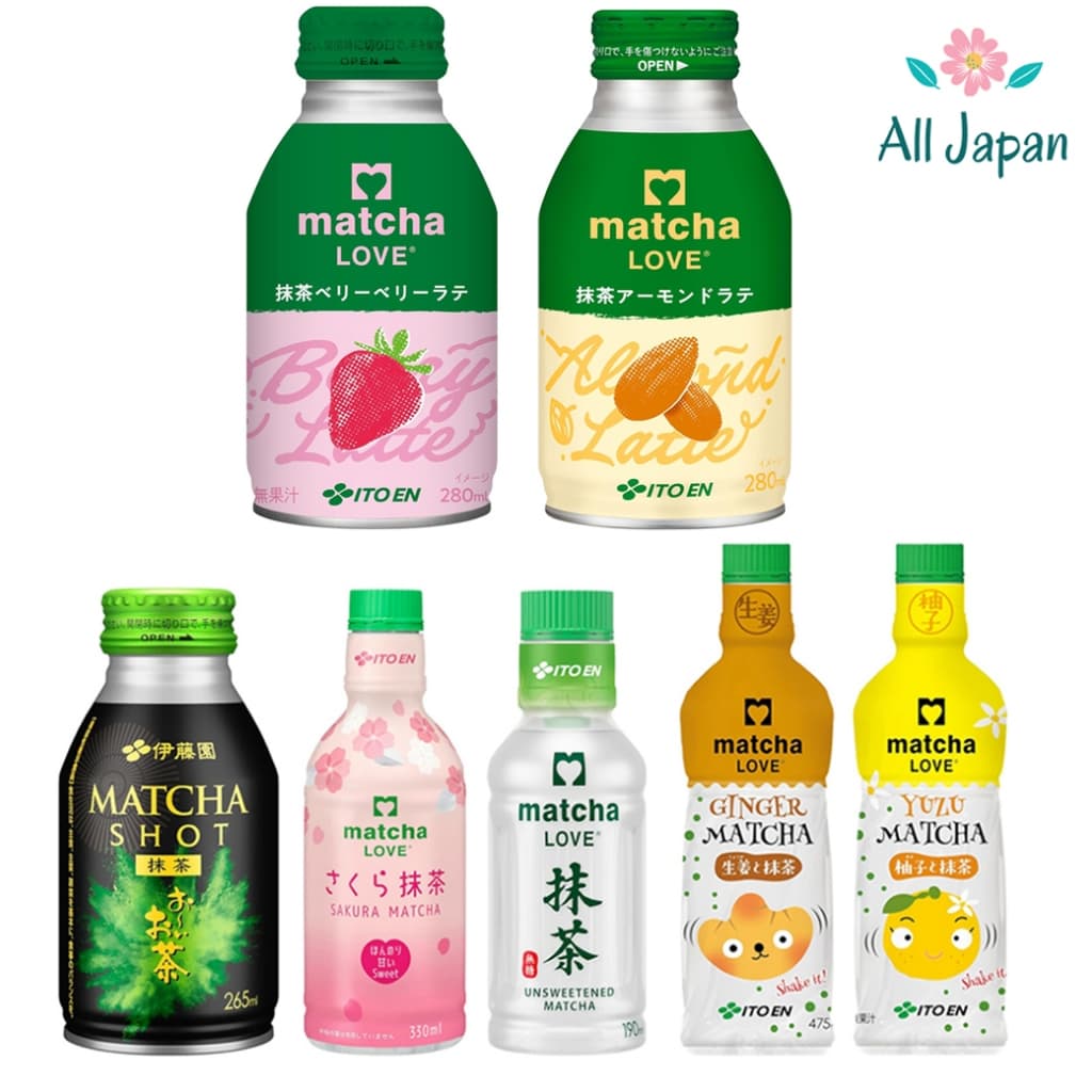 Itoen Matcha Love มัทฉะพร้อมดื่ม ไม่เติมน้ำตาล 0kcal Kyoto Uji Matcha / Genmaicha เครื่องดื่มมัทฉะ จากญี่ปุ่น รูปที่ 1