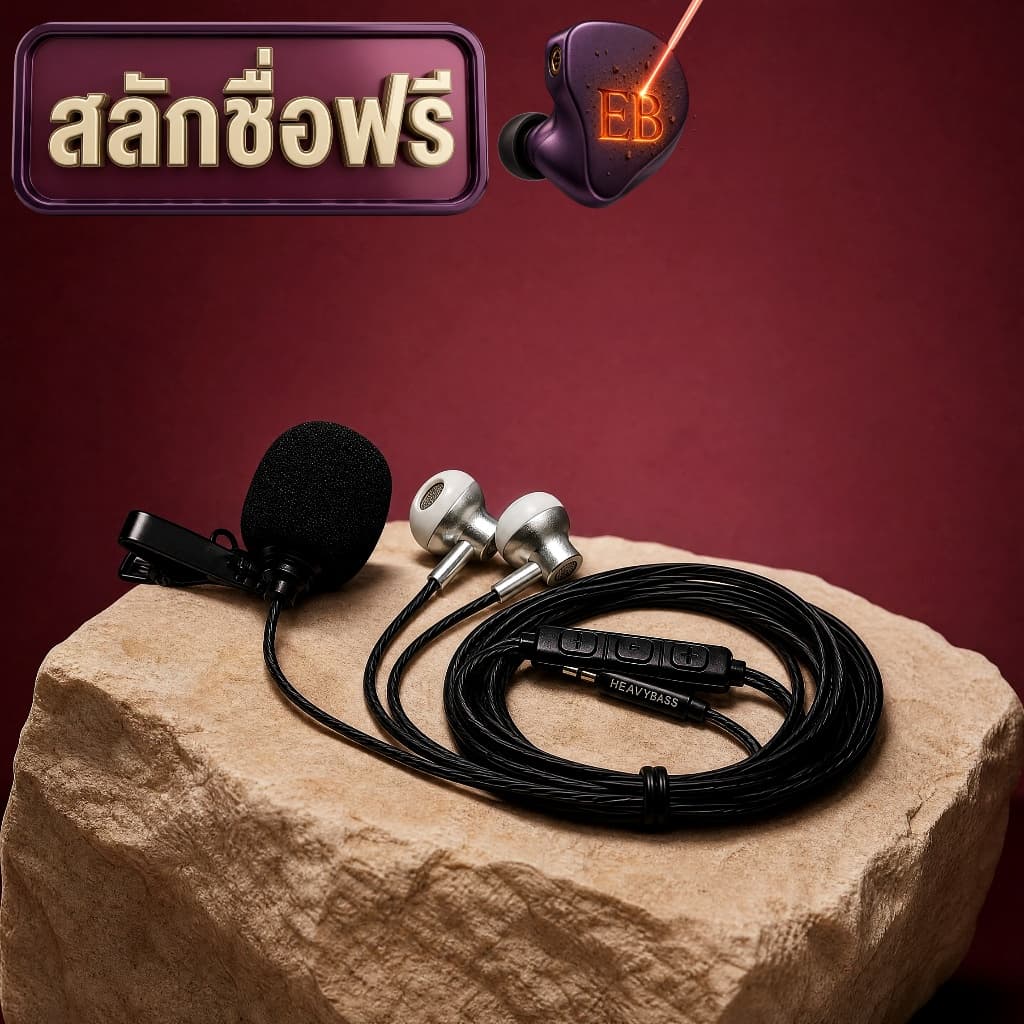 หูฟัง Earbud มะยม Extreme เบสทรงพลัง เสียงใส - Elite BASS 3.5 MM รูปที่ 8