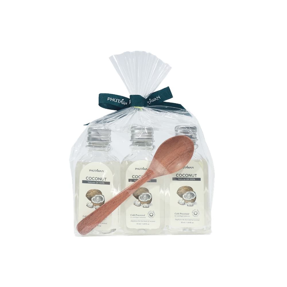 น้ำมะพร้าว 100% NATURAL COCONUT OIL 100 % สกัดเย็น มะพร้าวอัมพวา รูปที่ 6