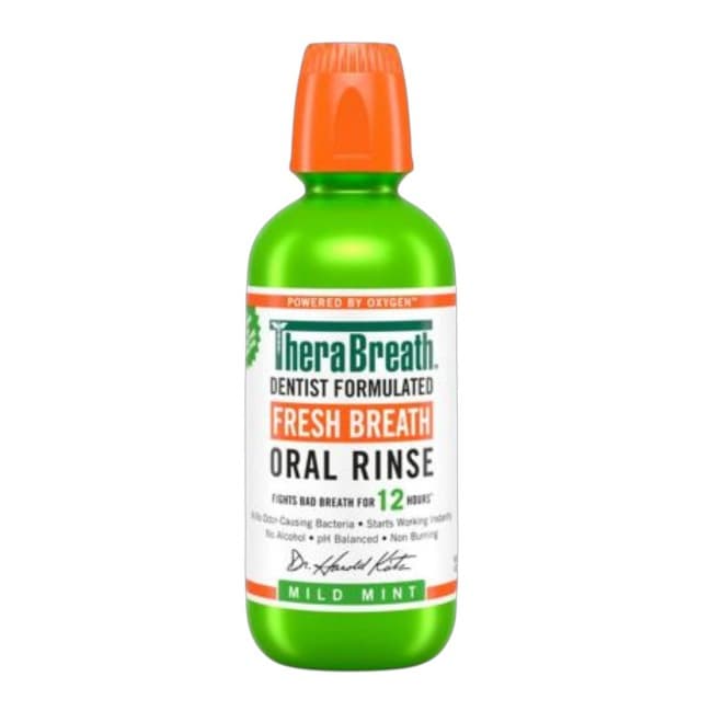 TheraBreath Fresh Breath Oral Rinse Mild Mint 1L | น้ำยาบ้วนปาก ลดกลิ่นปาก ไม่มีแอลกอฮอล์ ไม่แสบปาก รูปที่ 7