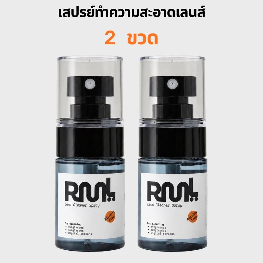 สเปรย์เช็ดแว่น - Ramil 90’s Eyewear สูตรอ่อนโยน pH Balance สำหรับแว่นตา แว่นกันแดด เลนส์และจอทุกชนิด รูปที่ 7