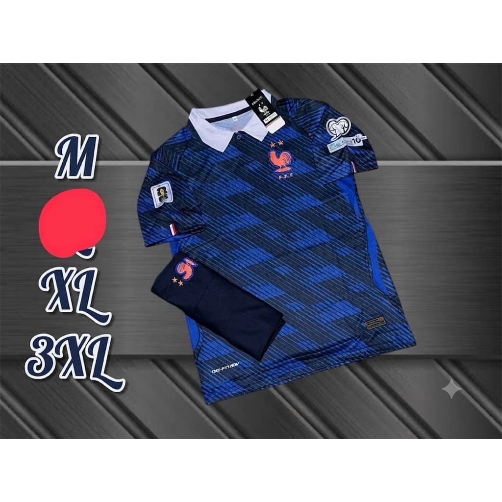 ชุดกีฬา ชุดฟุตบอล ชุดทีมกีฬา ใหม่ล่าสุดปีนี้ เสื้อ+กางเกง รูปที่ 9