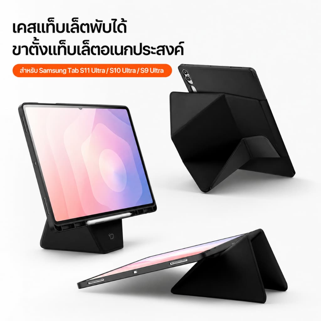 Dux Ducis รุ่น VERS Series เคส Samsung Galaxy Tab S11 S10 S9 S8 Ultra S10 FE S10 Lite S9 FE S9 รูปที่ 2