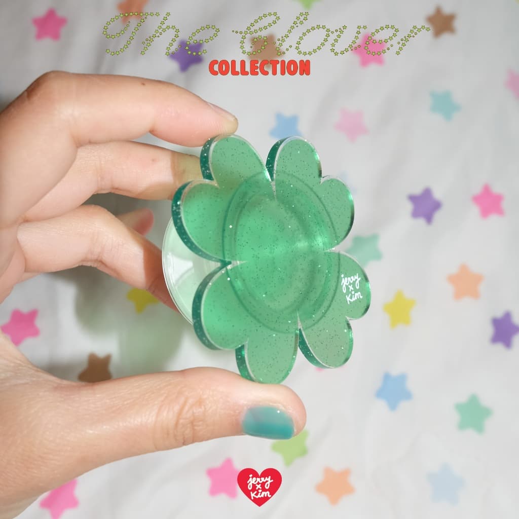 The Clover Collection Glitter Griptok ฐานกาว Jerryxkimdotstick รูปที่ 6