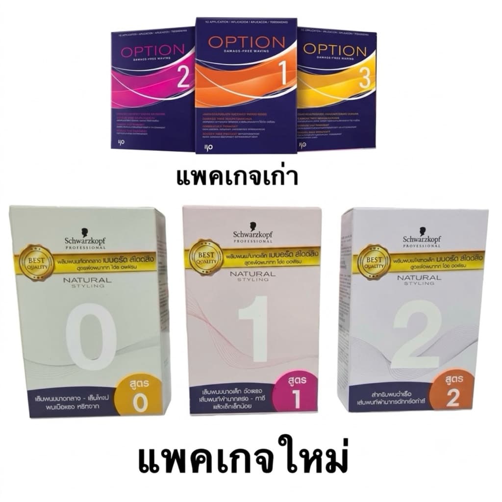 น้ำยาดัดผมชิเซโด้ไอโซ่ อ๊อพชั่น Shiseido ISO Option Perming Lotion/Schwarzkopf น้ำยาดัดผมคุณภาพดี รูปที่ 1
