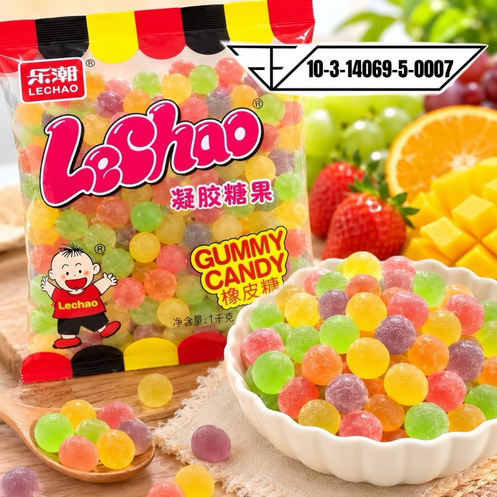 เยลลี่ผลไม้รวม Lechao ขนมเยลลี่เคี้ยวเพลิน กลิ่นหอม รสชาติฟินสุดๆ สายขนมต้องมีติดบ้าน รูปที่ 2