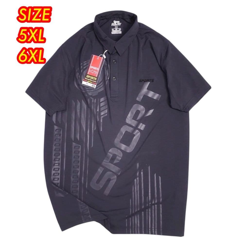 เสื้อคอปกไซส์ใหญ่ เนื้อผ้าดีใส่สบายไม่ร้อน รูปที่ 4
