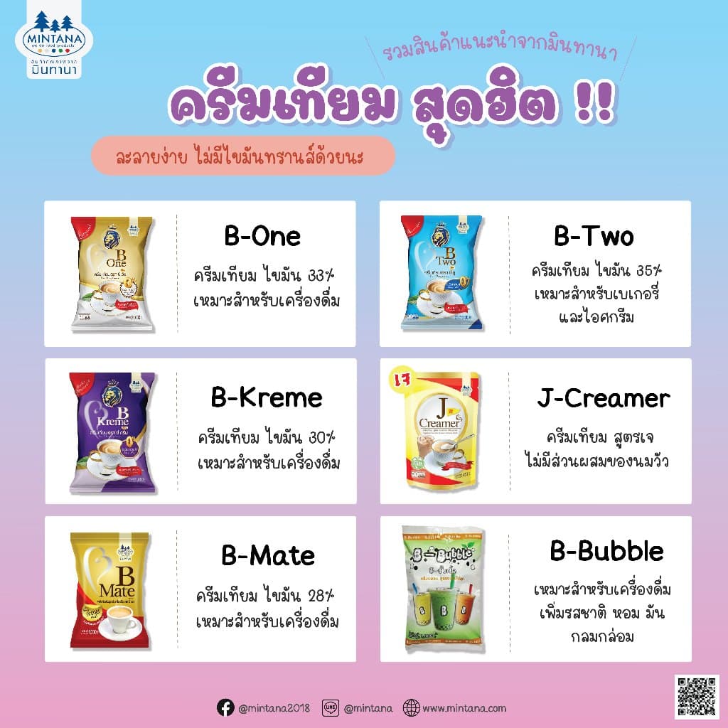 ครีมเทียม ตรา B Two รูปที่ 4