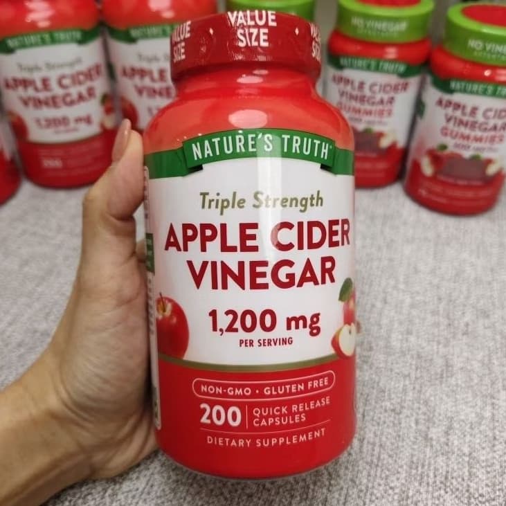 !!!Nature's Truth Apple Cider Vinegar แบบแคปซูล และ Gummies จากอเมริกา แท้ 100% รูปที่ 3