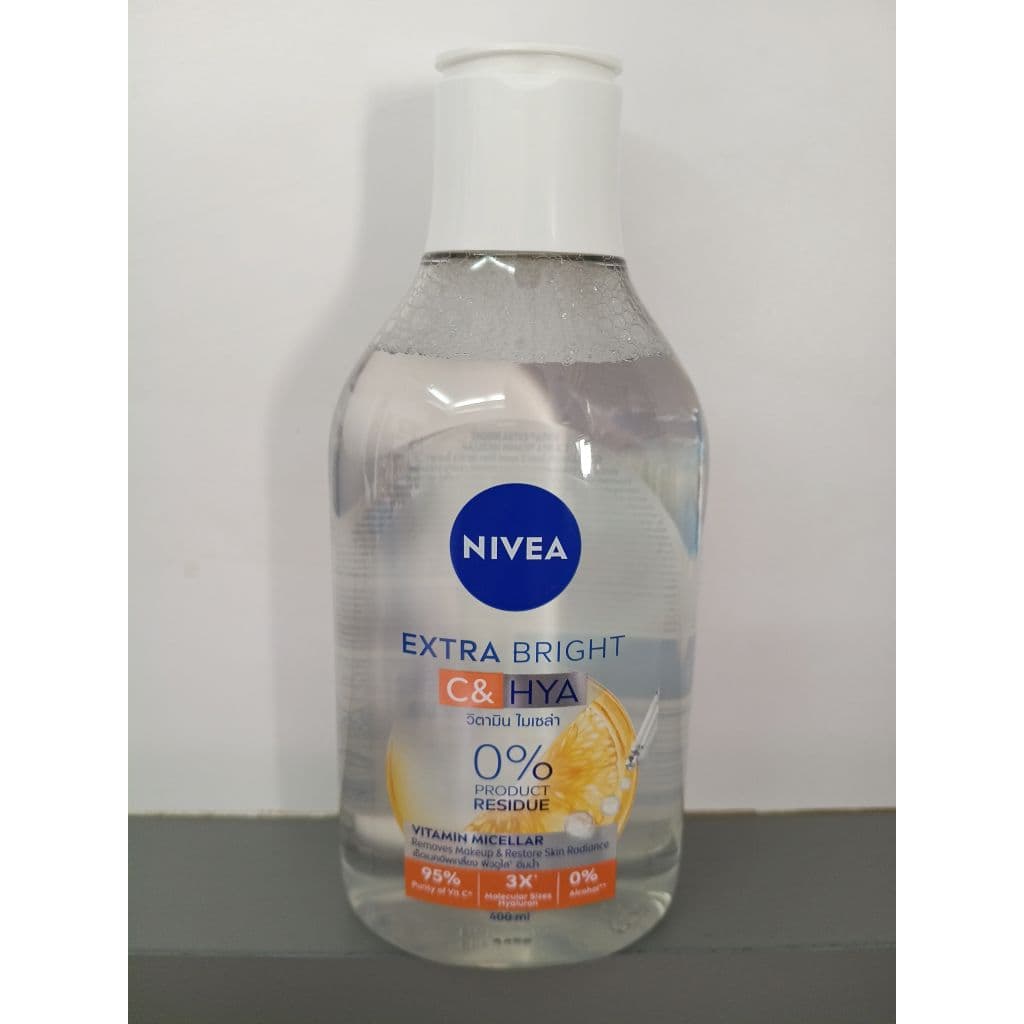 นีเวีย เมคอัพ เคลียร์ ไมเซล่าวอเตอร์ 400 มล. Nivea Make Up Clear Micellar Water 400 ml.ของแท้ รูปที่ 7