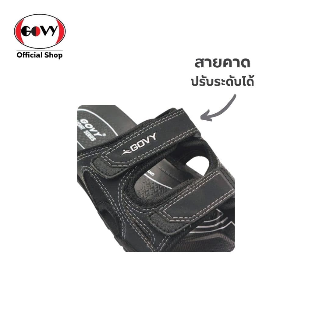 Govy โกวี่ รองเท้าแตะ รองเท้าลำลอง แบบสวม สำหรับผู้ชาย รุ่น MK-1128 Size 39-44 รูปที่ 6