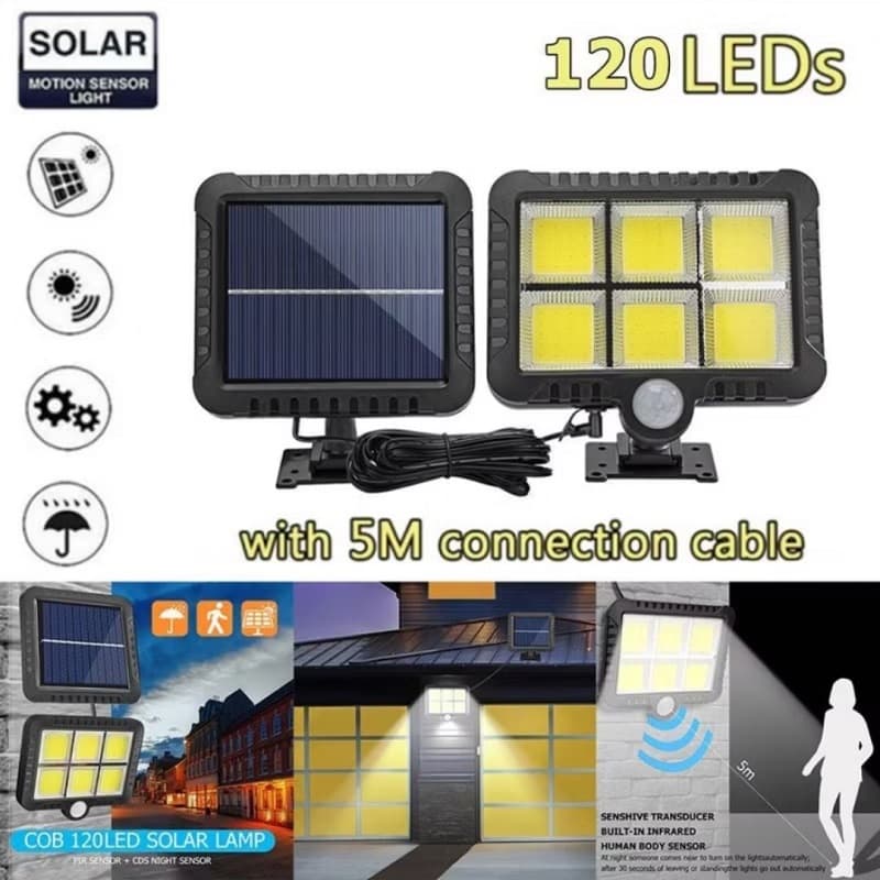 ลดล้างสต็อก!! SOLAR CELL ไฟโซล่าร์เซลล์ ไฟติดผนัง ไฟฉุกเฉิน SOLAR WALL LIGHT รูปที่ 2