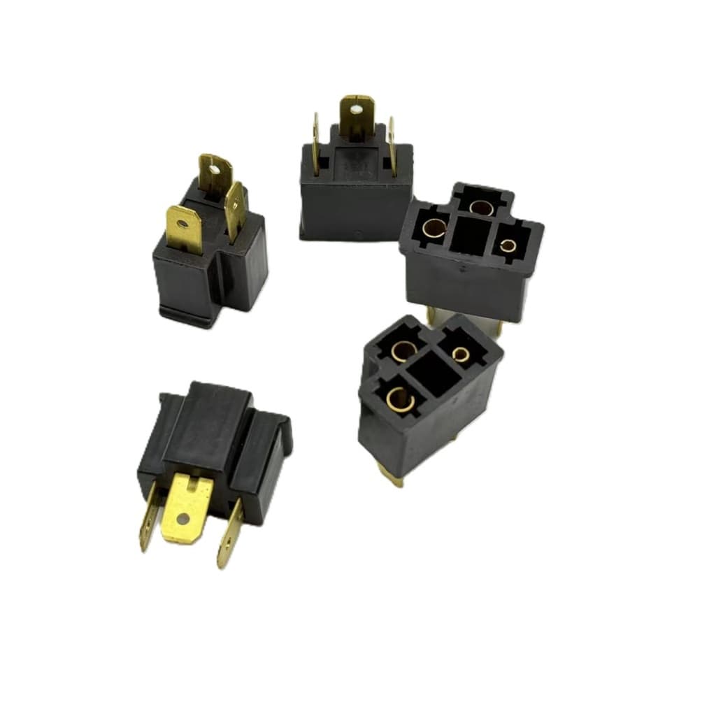 CAR/MOTOขั้วเสียบ3ขา Hua H4 มอเตอร์ไซค์ รถยนต์ 1pc รูปที่ 8