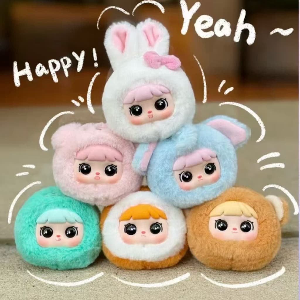 ⭐ใช้ ได้⭐ ในไทยMeya Animal กล่องสุ่ม พวงกุญแจ แท้100% รูปที่ 2
