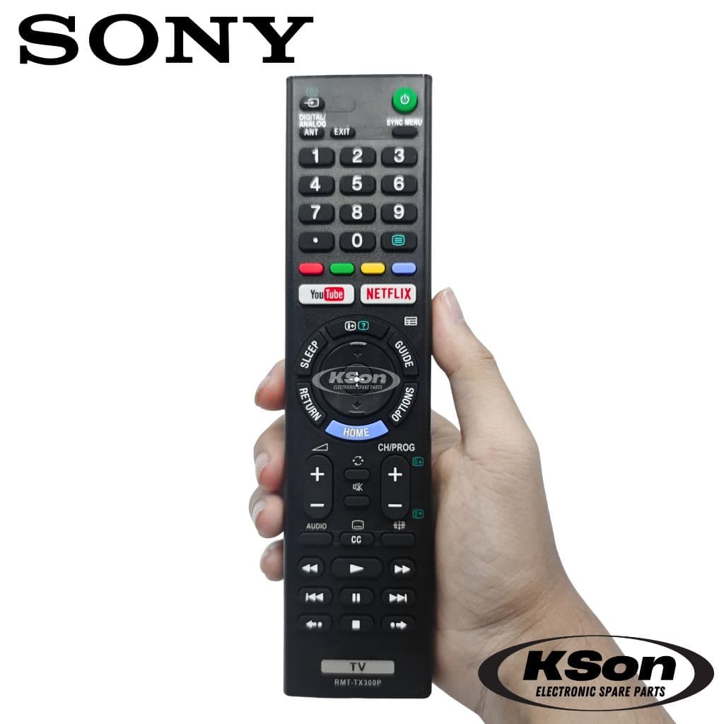 รีโมททีวี โซนี่ บราเวีย อะไหล่ทีวี SONY Bravia LED TV Remote Control รุ่น RMT-TX300P รูปที่ 6