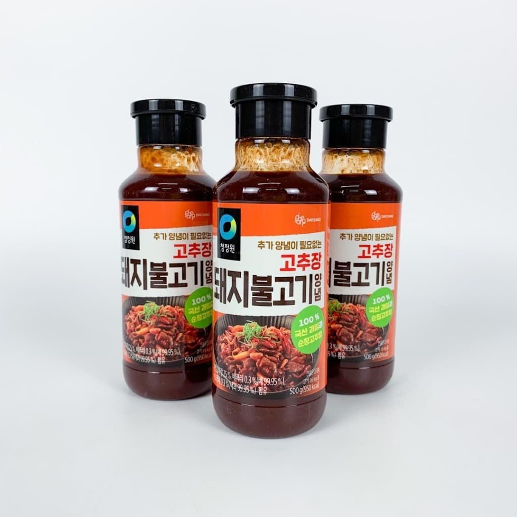 ซอสหมักหมูเกาหลี รสโคชูจัง Chungjungone Gochujang Pork Bulgogi 고추장 돼지 불고기 บุลโกกี นำเข้าจากเกาหลี รูปที่ 4