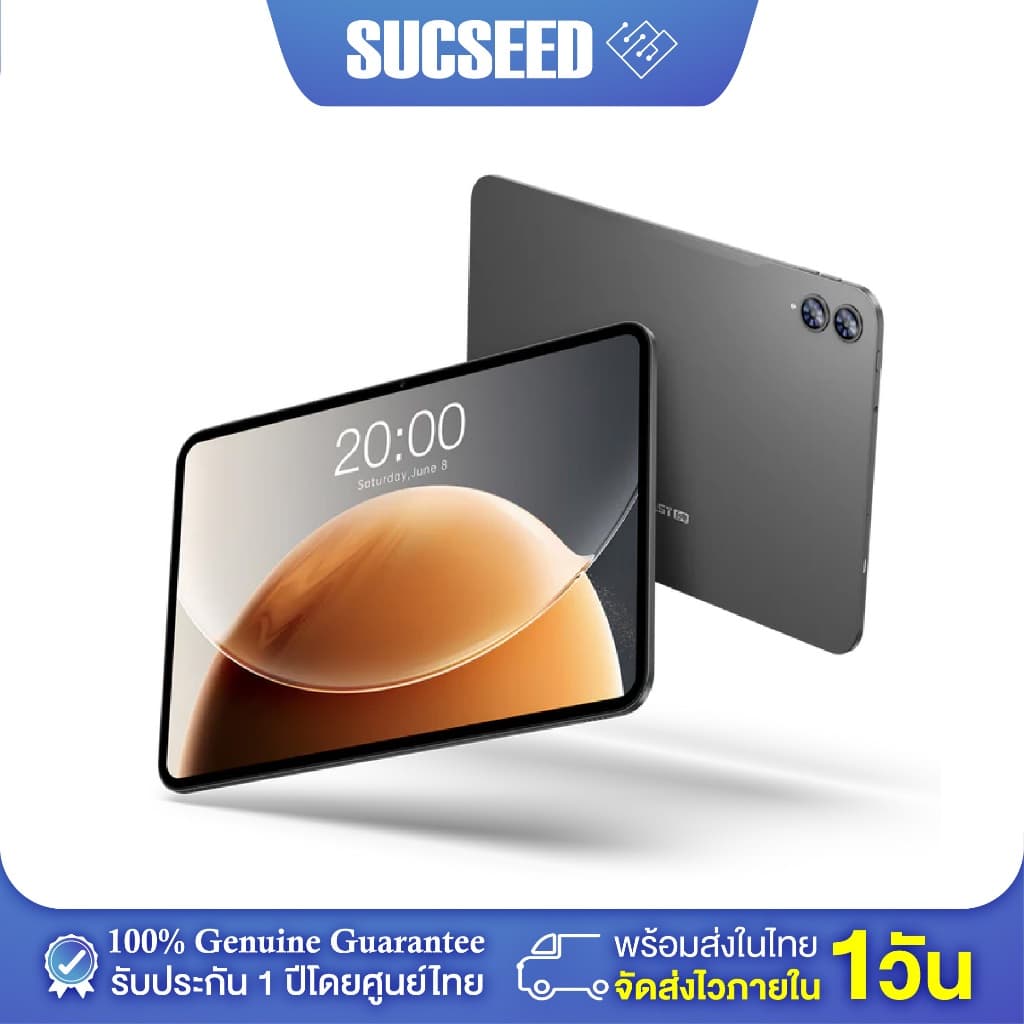 แท็บเล็ต Tablet Teclast T65 13.4" 120Hz | Android 16 | CPU 8-Core | 6GB / 8GB + 128GB | 4G | 8000 mAh | รับประกัน 1 ปี รูปที่ 4