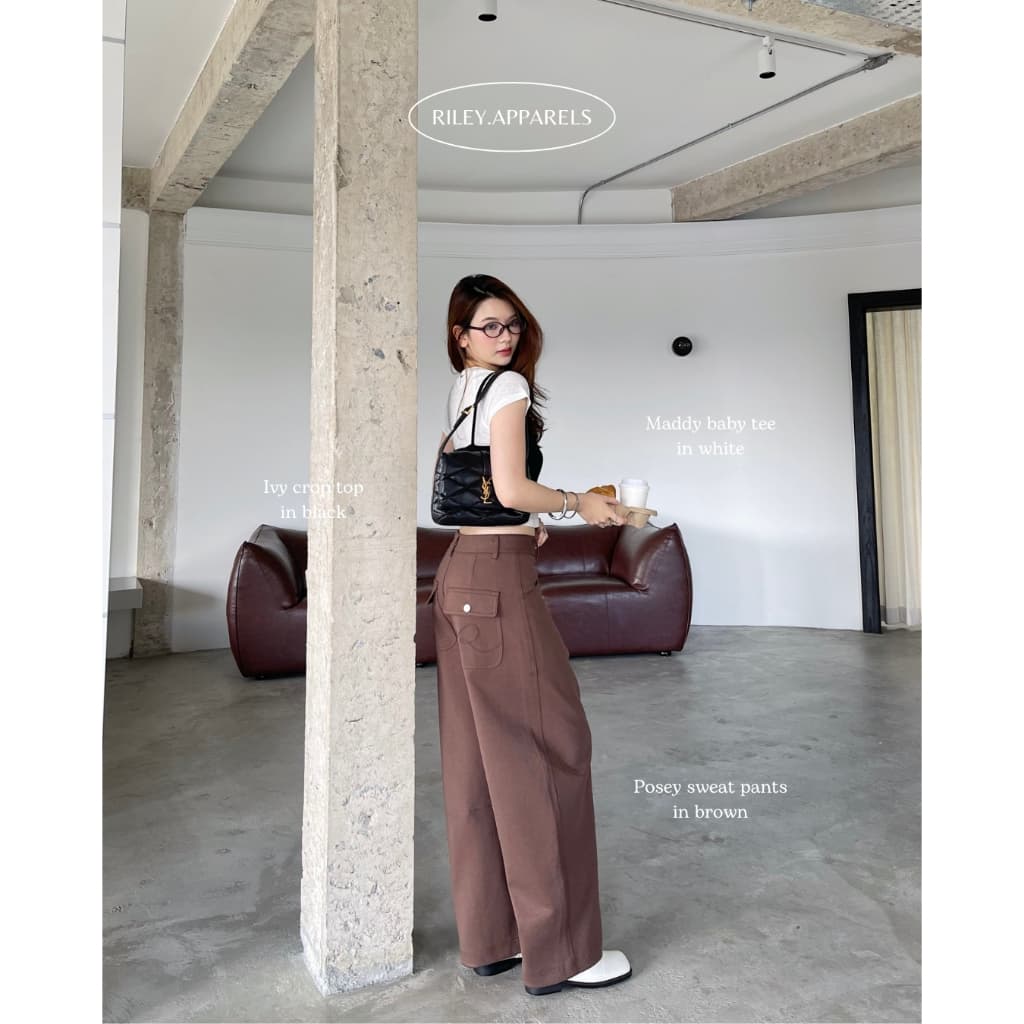 Riley.apparels - Posey sweat pants 9144 รูปที่ 5