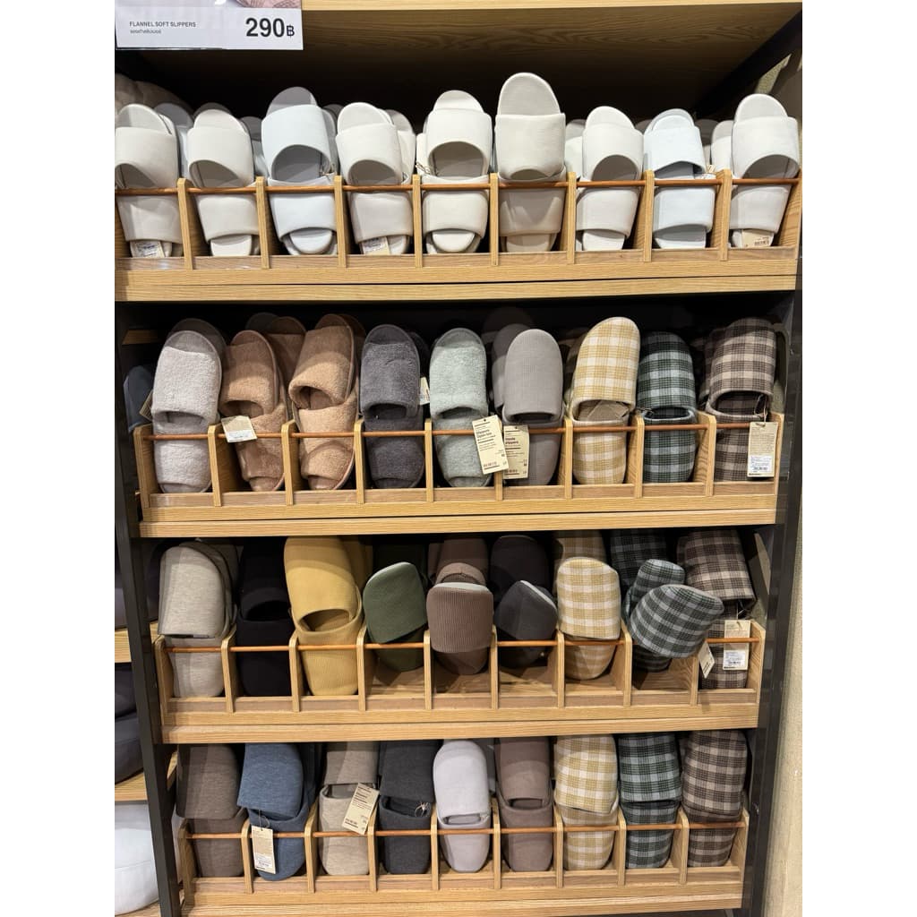 MUJI SLIPPERS รองเท้าสลิปเปอร์ ใส่ในบ้าน หลายรุ่น หลายแบบ หลายสี รูปที่ 2