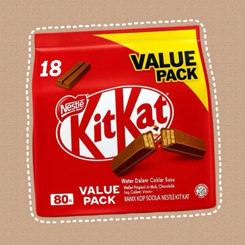 คิทแคท kitkat ห่อใหญ่จุใจ รูปที่ 1