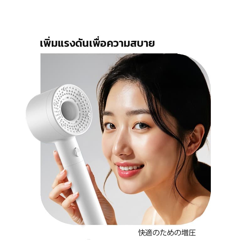 Mizushi Shower Filter ฝักบัวกรองน้ำ + รับฟรี Cotton Micro Filter รูปที่ 8