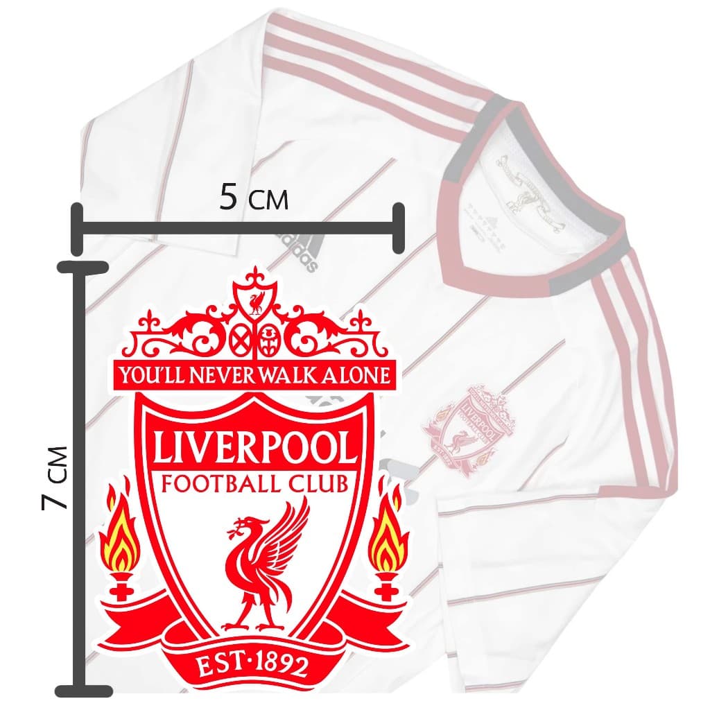 ตัวรีด ติดเสื้อ ลิเวอร์พลู Liverpool Collections รูปที่ 6