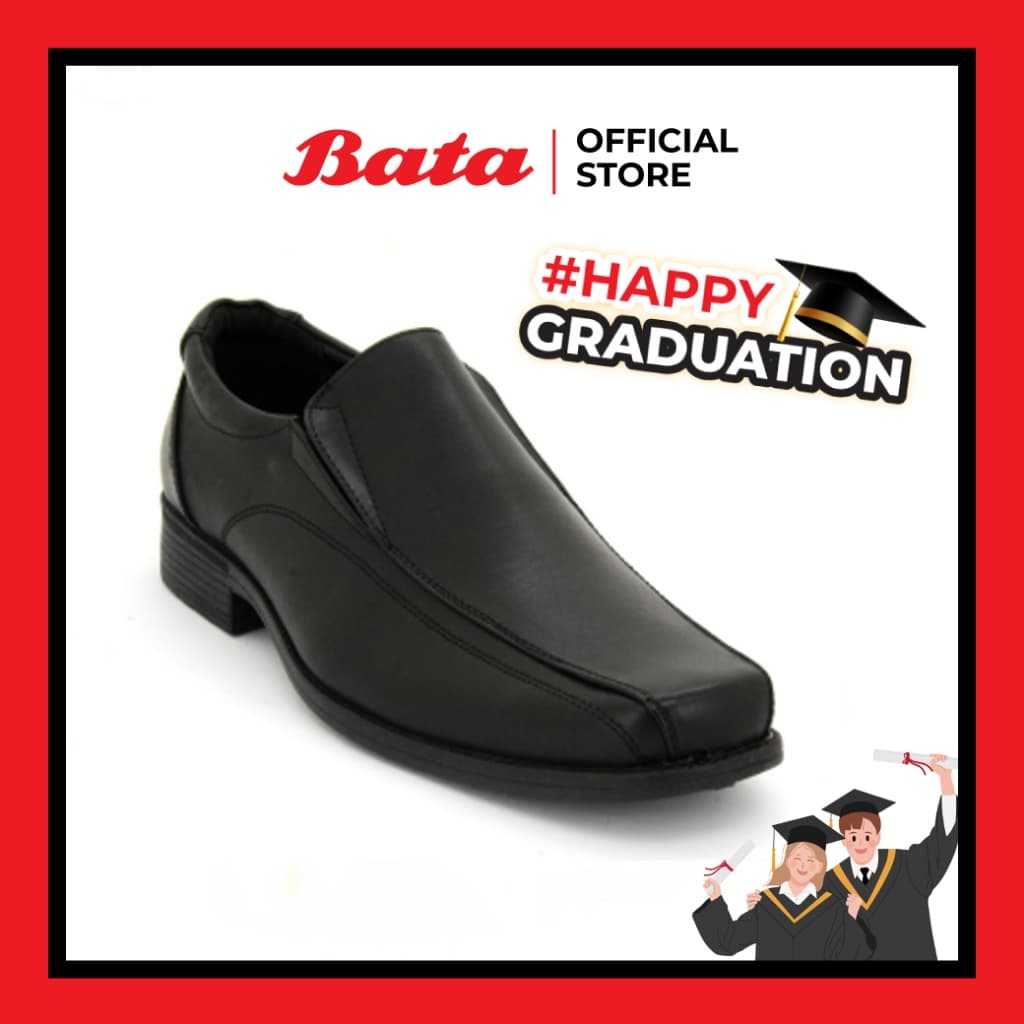 *Best Seller* Bata รองเท้าผู้ชายคัทชู MEN'S DRESS CAMPUS สีดำ รหัส 8516522 รูปที่ 1
