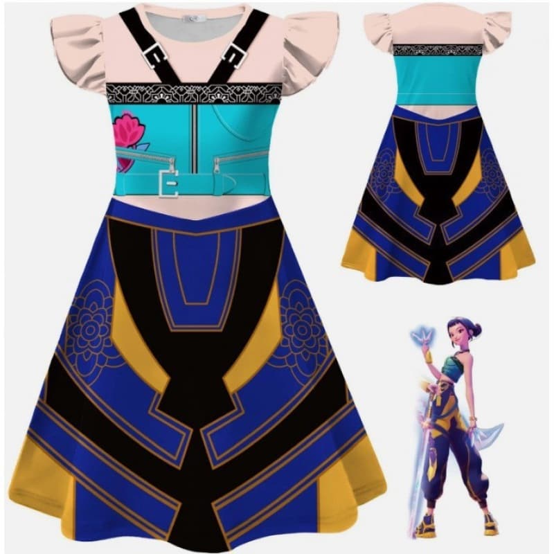 ชุดคอสเพลย์ Zoe Mira Rumi Devil Hunter จาก K-Pop Idol ชุดฮาโลวีน/คริสต์มาสพิมพ์ลาย 3 มิติ รูปที่ 9