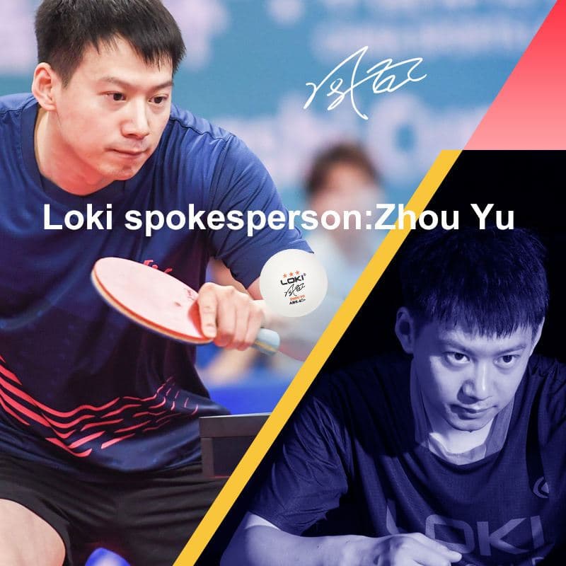 50 ลูก ลูกปิงปอง Loki 3 ดาว ABS 40+ ลูกปิงปองเกรดฝึกซ้อม ZHOU YU เด้งดี กลม คุ้มค่า รูปที่ 3