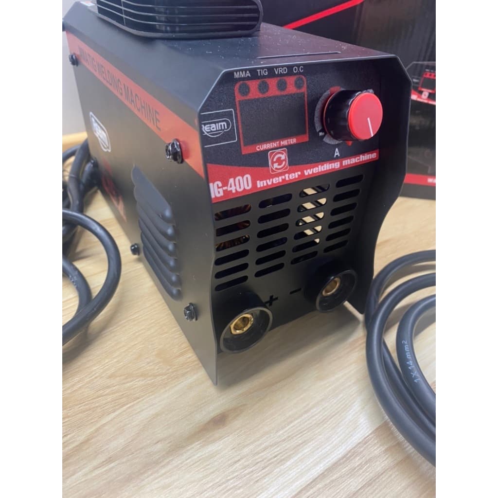 REAIM ตู้เชื่อมอาร์กอน TIG ตู้เชื่อมไฟฟ้า 2 ระบบ รุ่น TIG/MMA-400 มีหน้าจอแสดงกระแสไฟ ตู้อาร์กอน รูปที่ 3