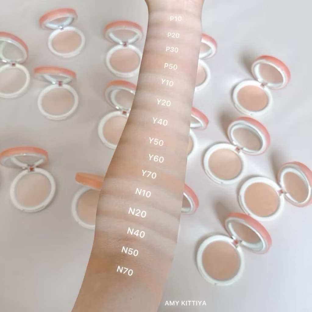 CUTE PRESS แป้งผสมรองพื้น MY MATCH FOUNDATION POWDER SPF 35 PA+++ ขนาดทดลอง 5g รูปที่ 4