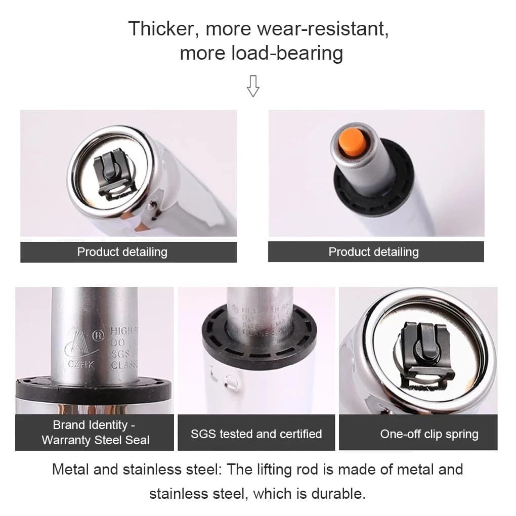 โช๊คเก้าอี้ โช๊คเก้าอี้ออฟฟิศ สำนักงาน อะไหล่เก้าอี้ แก๊สไฮดรอลิค -Gas Lift Piston for Office Chairs รูปที่ 5