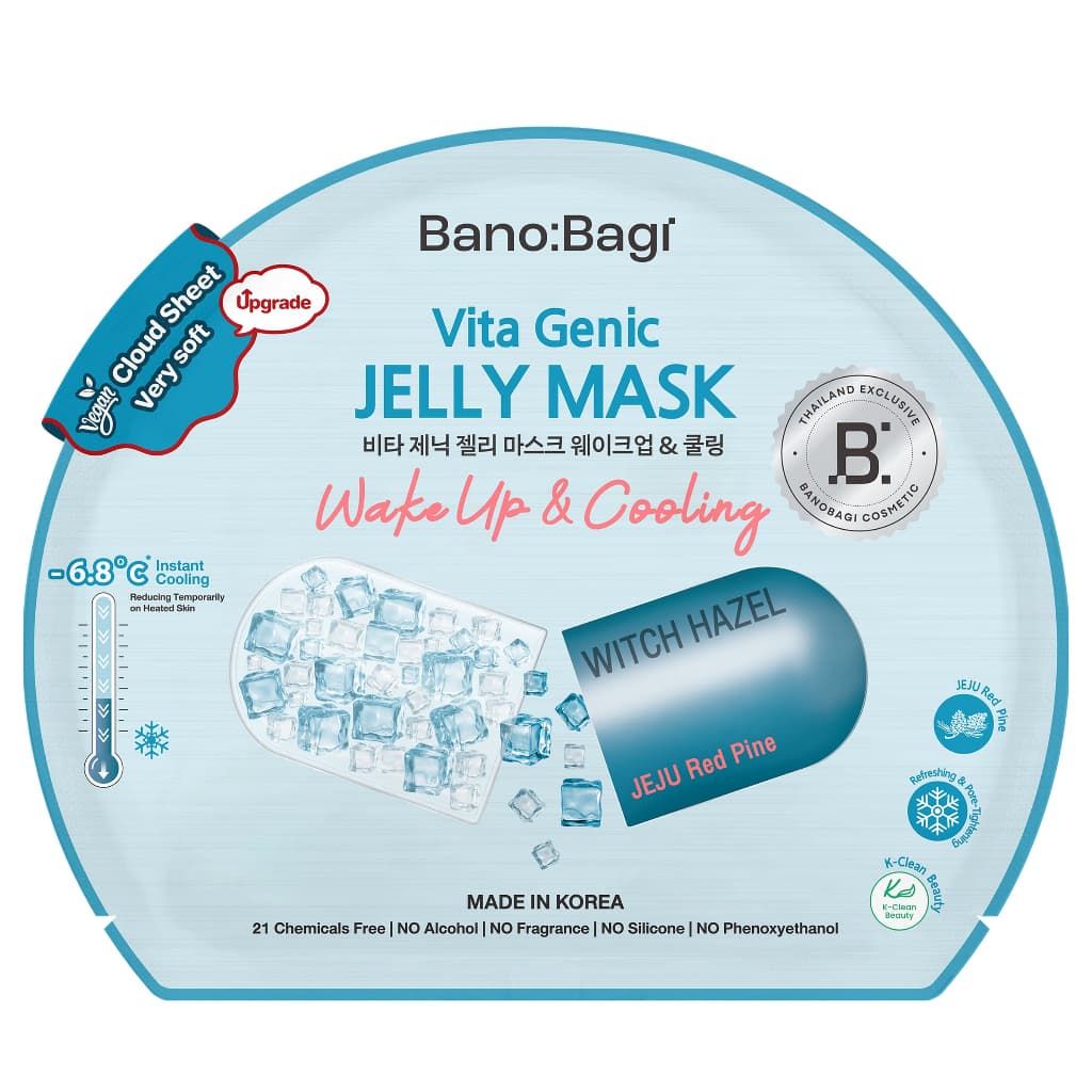 BANOBAGI - Vita Genic Jelly Mask Wake Up & Cooling มาส์กแผ่น รูปที่ 3