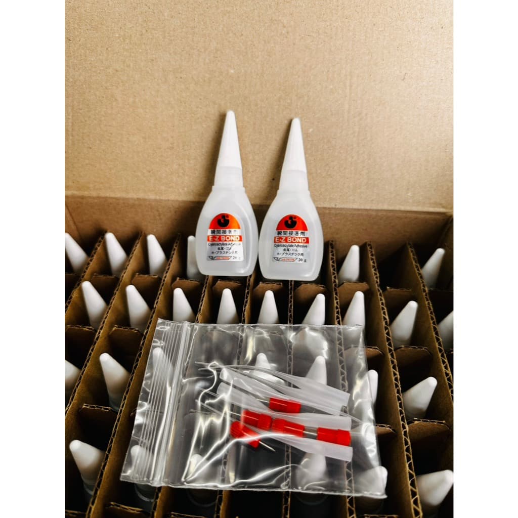 E-Z Bond กาวร้อน อีซี่ บอนด์ 20 g ของแท้ ญ๊่ปุ่น 1 กล่องใหญ่ รูปที่ 6