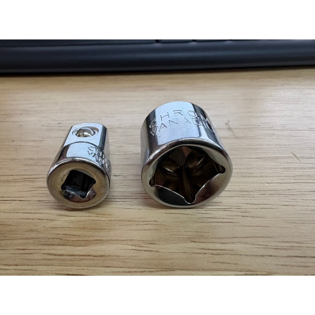 ข้อลด ข้อเพิ่ม หัวแปลงบล็อก ขนาด 1/4 + 1/2 ขนาด 1/2 " - 1/4 Adapter รูปที่ 3