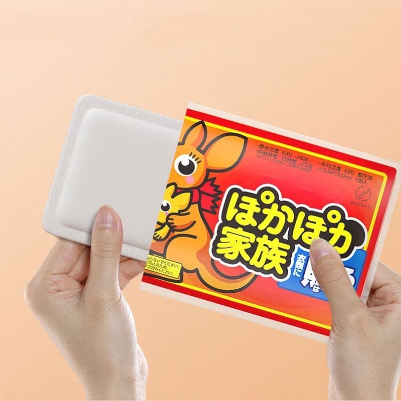 แผ่นแปะร้อน แผ่นร้อนกันหนาว แผ่นกันหนาว HOT PACK กันหนาว แปะกับเสื้อผ้า รุ่นขายดี รูปที่ 5