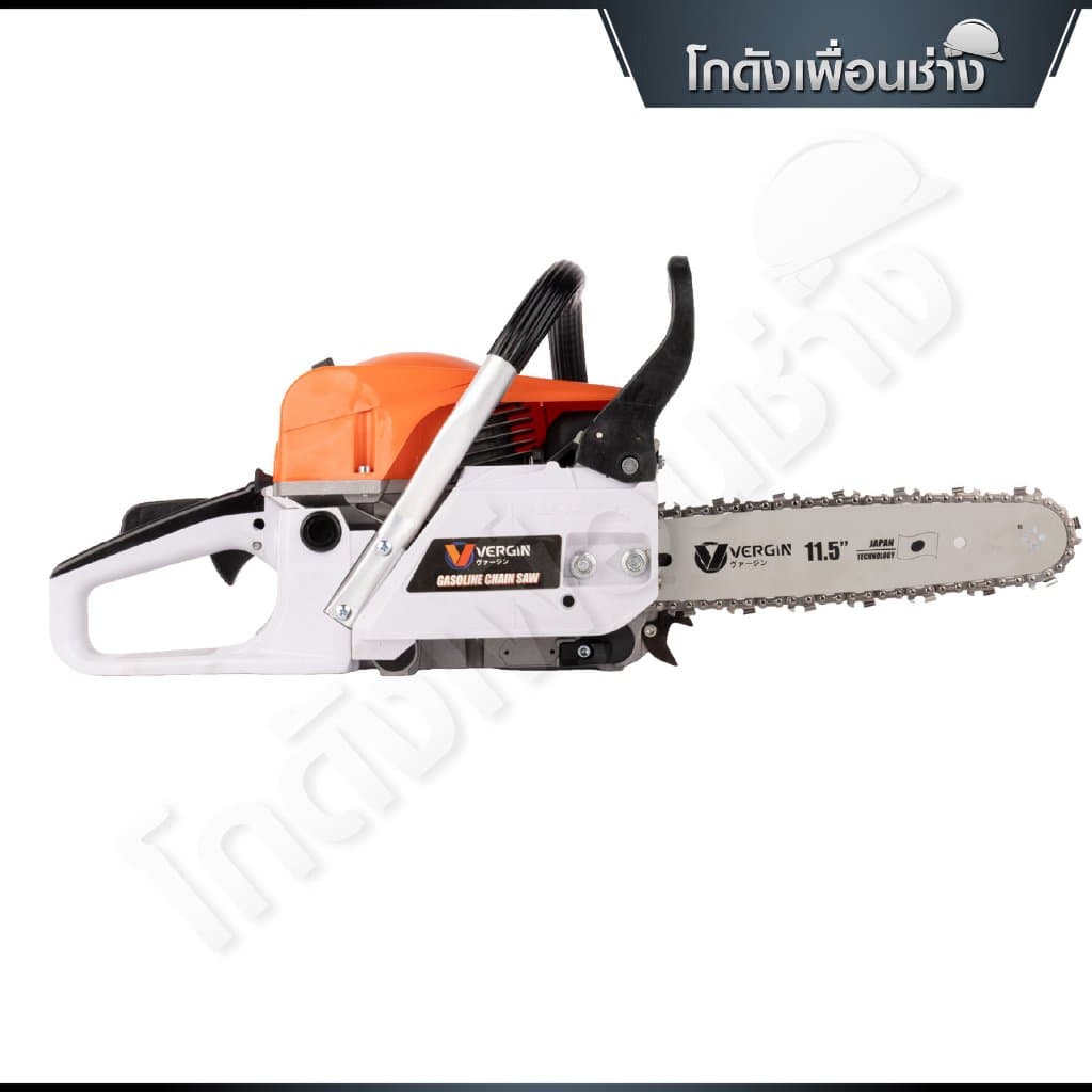 VERGIN เลื่อยยนต์ เลื่อยโซ่ 2 จังหวะ 5200 บาร์ 11.5 นิ้ว รุ่น VG-5200 แถมฟรี โซ่ 3 เส้น / บาร์ 2 อัน รูปที่ 6