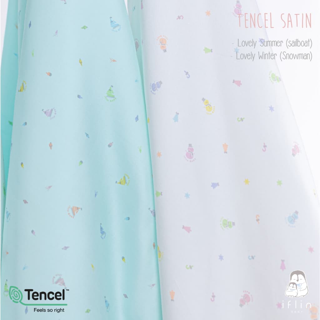Iflin Baby - ปลอกหมอนข้าง สำหรับ เด็กแรกเกิด - Baby Bolster Case รูปที่ 3