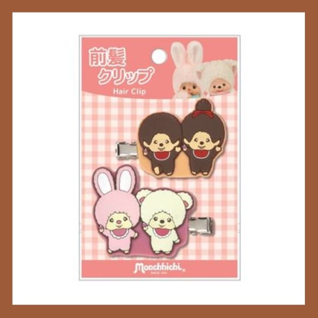 แท้ 100% กิ๊บซิลิโคน กิ๊บยาง Monchhichi มอนชิชิ มอนชิ ม่อนชิ กิ๊บ Sanrio กิ๊บมอนชิ รูปที่ 2