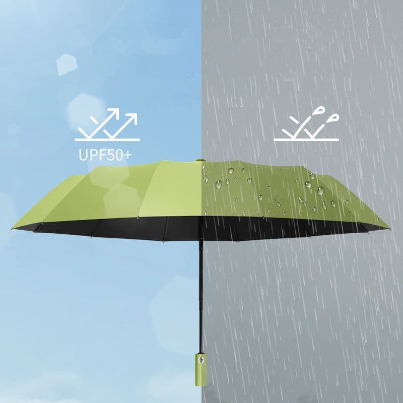 ร่มอัตโนมัติ 24 ซี่โครง ร่มพับอัตโนมัติ Auto ขนาดใหญ่ กันลมกันฝนกันแดดกันUV Umbrella< ในไทย> รุ่น：Y6 รูปที่ 8
