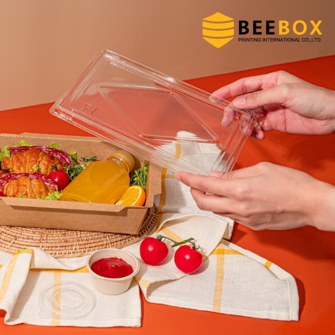 น้องฝาใส กล่องใส่อาหาร พร้อมฝาปิด Foodgrade มีใบรับรองบรรจุภัณฑ์ รูปที่ 7