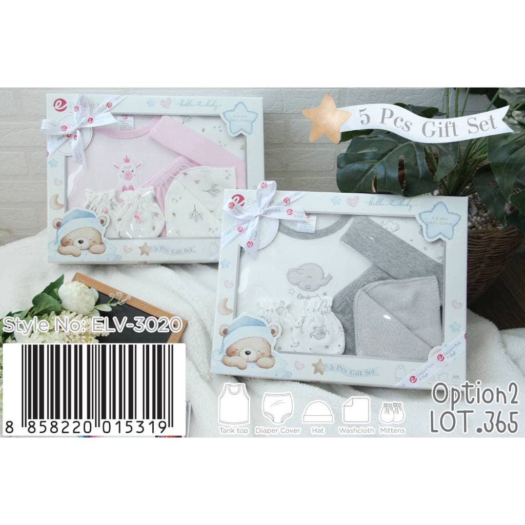 มีส่งด่วนElegant Kids - Baby Giftset กล่องของขวัญเยี่ยมคลอด ชุดของขวัญเด็กแรกเกิด เซ็ตเตรียมคลอด รูปที่ 3