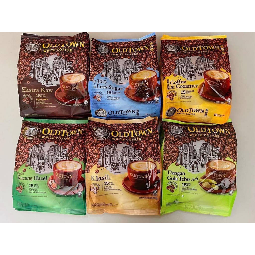 ล็อตใหม่​ กาแฟโอลด์​ทาวน์​ Old Town WHITE COFFEE 3 IN 1 ​ รูปที่ 9